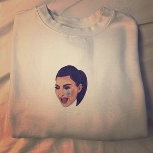 Kimoji Crying Sweater